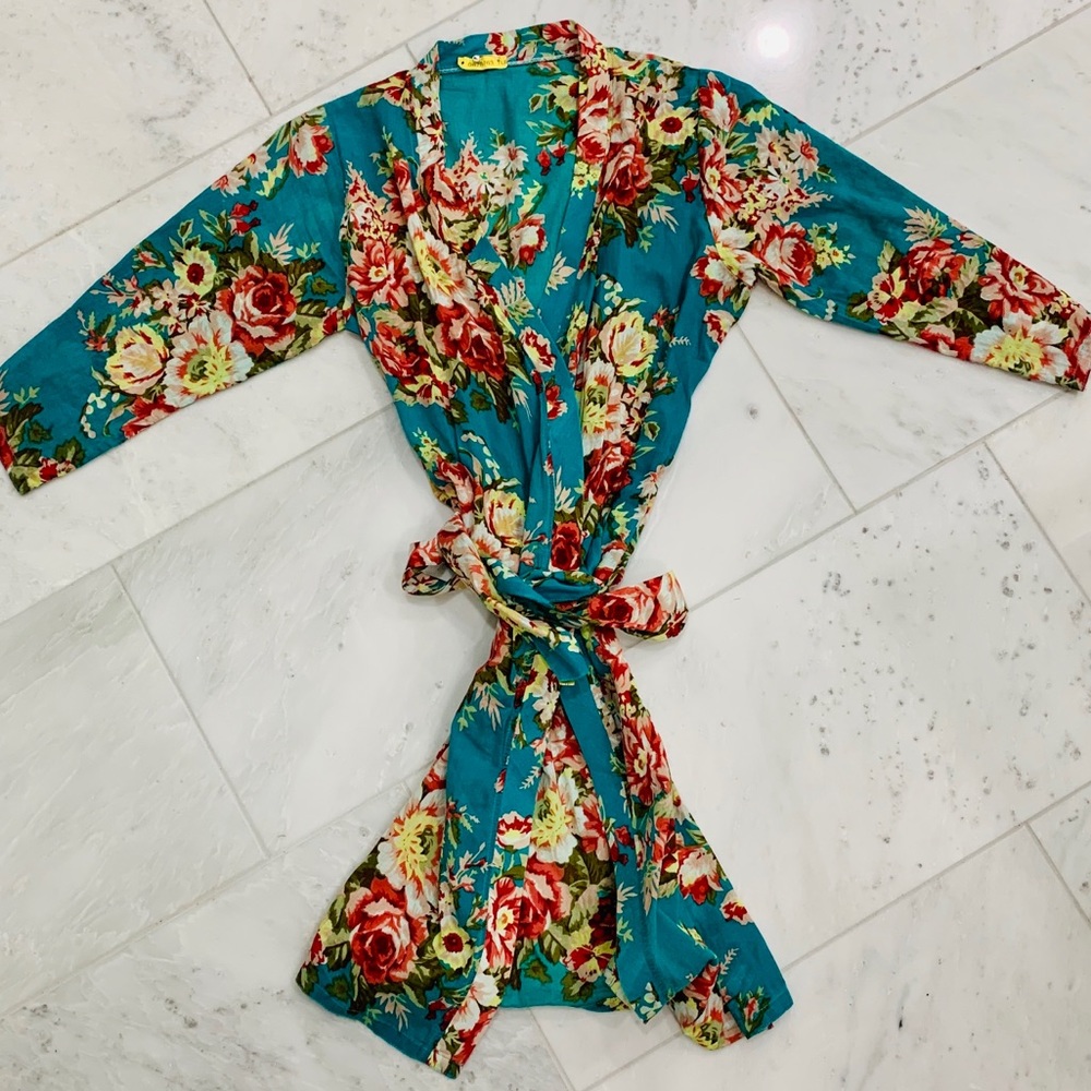 Floral Kimono Robe